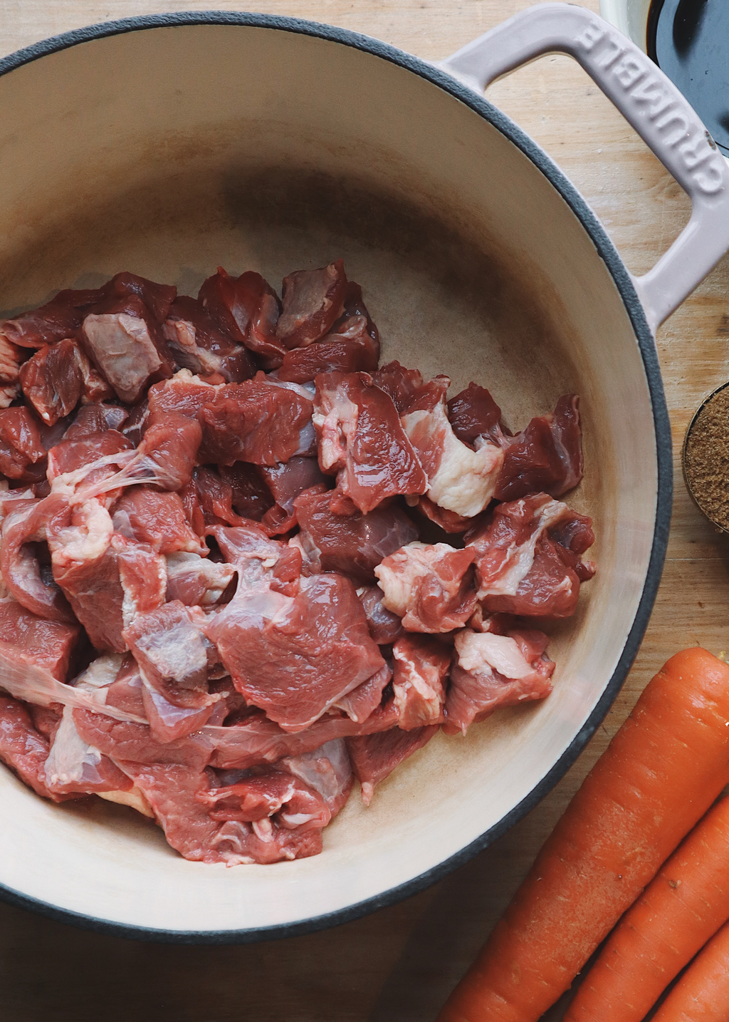 500g Diced Chuck Beef