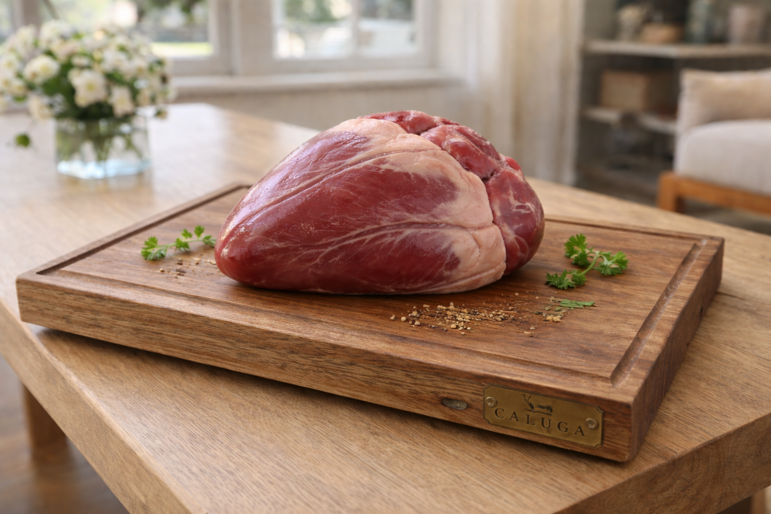 Whole Grass Fed Heart 1.5kg
